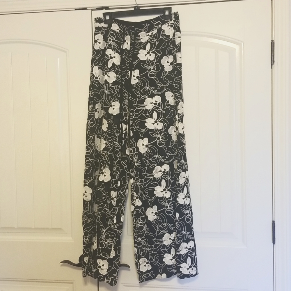 Sheer see through pants with shorts under